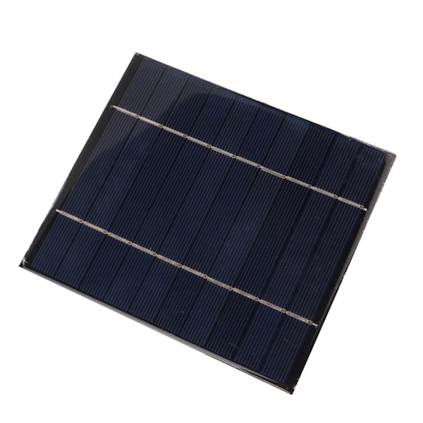 2.5W 5V Bärbar Solpanel Telefon Batteriladdare Bärbar Solcell med USB-port