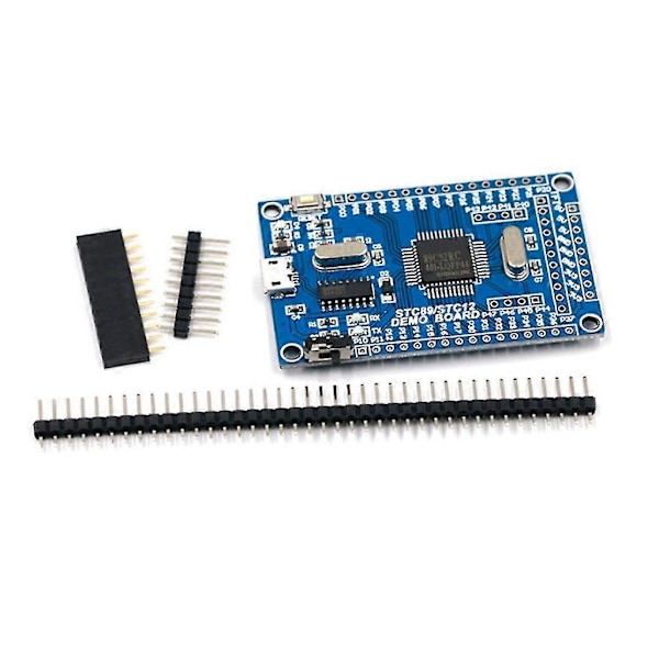 51 Yhden Sirun Mikrotietokoneen Minimi Järjestelmälevy Stc89c52rc Ic Tft 1.44 Lcd
