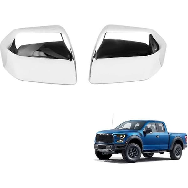 Sidespejlsdæksel til Ford F150 - Sølv