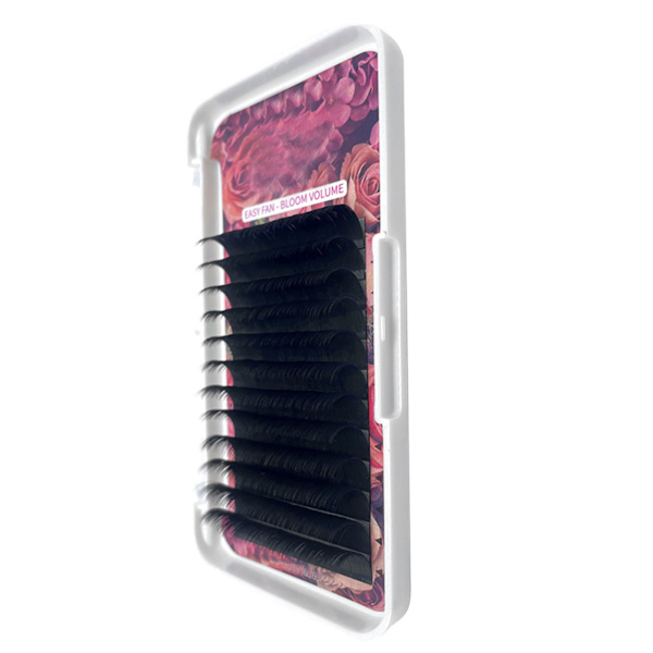 D Curl Planting Falska Ögonfransar Svart Ympning Ögonfransar för Daglig Makeup Cosplay Prestanda 0.05 D 13mm / 0.51in