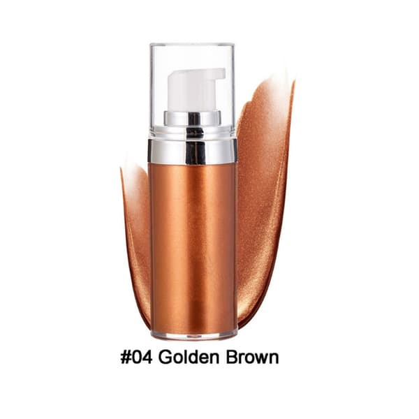 Highlighter Cream Makeup Ansiktsglans Bronzers Kosmetika Glänsande Kropp Ansiktskonturkräm4#