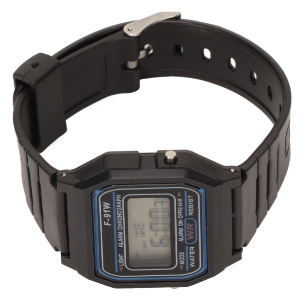 Barn elektronisk watch Multifunktion självlysande vattentät digital watch för barn för utomhus svart