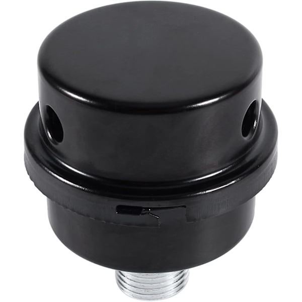Trykluft lyddæmper filter, metal luftfilter Støjsvag lyddæmper sugefilter 20 mm (1/2 PT 20 mm)