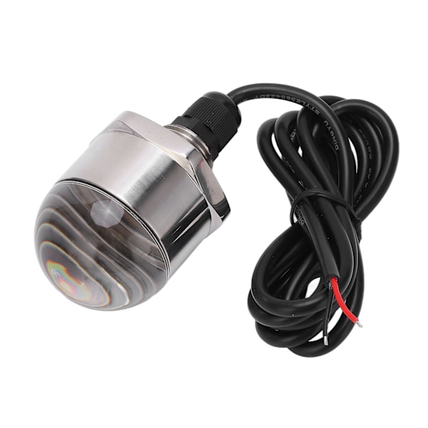 304 Rustfrit Stål Marine Undervandslys 12V LED Rund Undervandslampe til Yacht Båd Blåt Lys