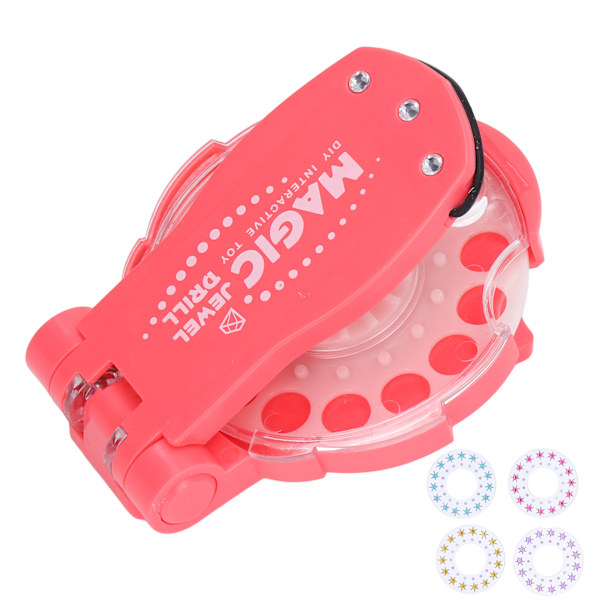 Jewel Refill Set Vacker Attraktiv Lätt Snygg DIY Barn Magisk Nagelrigg för Flickor