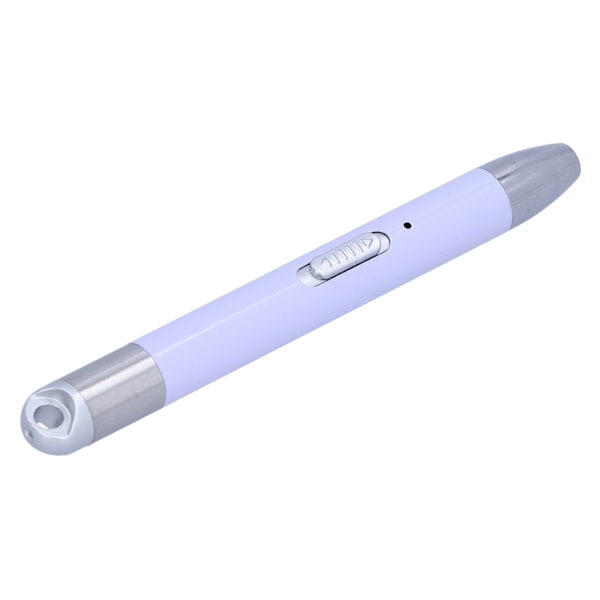 Porakynä valaiseva USB ladattava ristipistoapplikoitu diamond painting säilytyslaatikolla, violetti