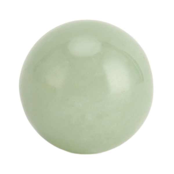 Chakra Round Bead DIY Smooth Yoga Meditation Energy Healing Bead Stone Tillbehör för smycken Gör Green Aventurine