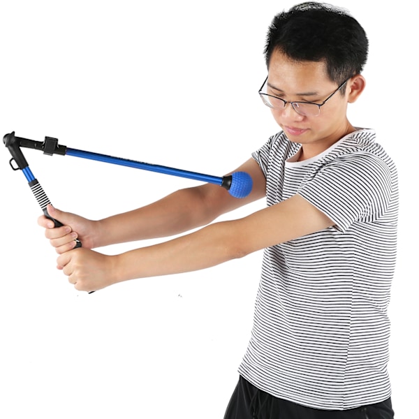 Golf Swing Trainer Posture Corrector Alumiiniset Harjoitusgolf-harjoitteluvälineet EquipmentBlue