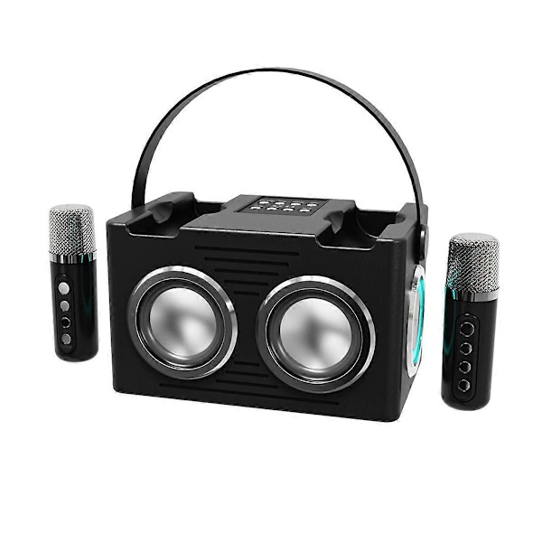 Bluetooth Karaoke-högtalare med kraftfull bas, för hemmafester