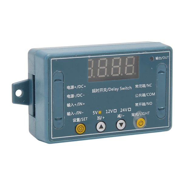 Tidsforsinkelsesmodul DC 5V 32 tilstande LED digitalt display regulerbar timing automatisk kontrol switch modul til motor
