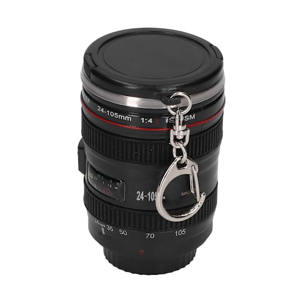 100 ml kameraobjektivmugg i rostfritt stål EF 24-105 mm F 4.0L USM objektivkaffemugg för fotoälskare