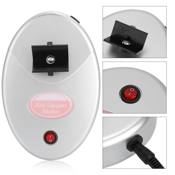 Nagellack Shaker - Inga bubblor/separation - Elektrisk nagellack shaker - US 110-240V