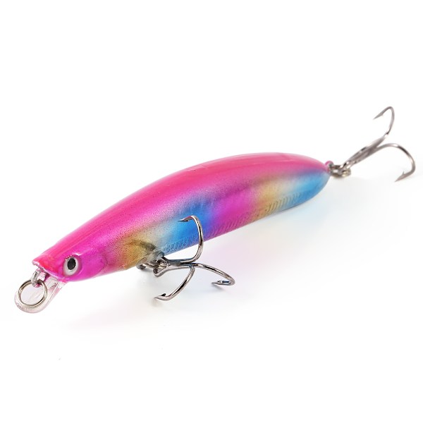 HENG JIA 9,5 cm lockbeten hårda beten konstgjorda beten fiske Minnow Wobblers för fiske (F)