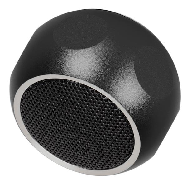 Mini kannettava Bluetooth-kaiutin, söpö pieni langaton kaiutin, jossa rannehihna suihkuun, pyörään, autoon, matkustamiseen, musta