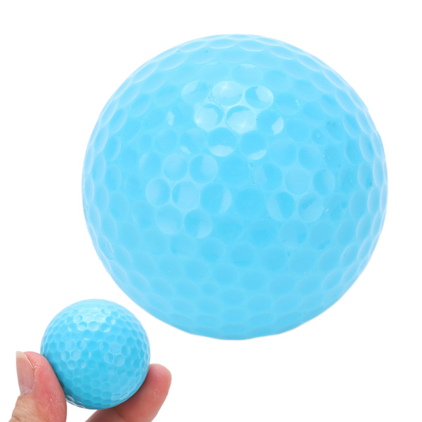 2-kerroksinen golf kelluva pallo kelluva vesirata ulkourheilu golfharjoituspallot vaaleansiniset