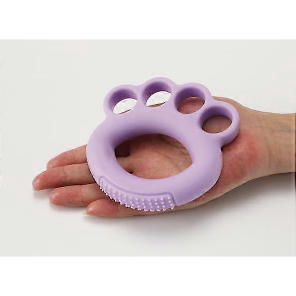 Rosa 10 lb Set med 2 Handtränare Silikongreppbollar för att Stärka Fingrar och Underarmar, Lindra Stress