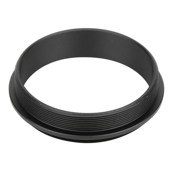 M48‑M48 Han til Han Adapter Ring Aluminium Legering Sort 48mm Gevindstigning 0.75mm Tilbehør