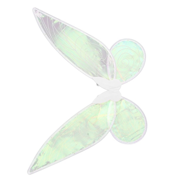 Hohtavat enkelievien LED-valot Perhoskeiju siivet Sparkle Keiju Prinsessa siivet Lapsille Cosplay Valokuvaesitys Rekvisiitta Valkoinen