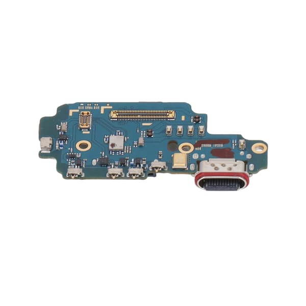 PCB USB-opladningsport Dock-stikplade Flexkabeludskiftning til Samsung S22 Ultra 5G S908B EU-version