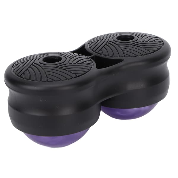 Dobbelt Massagebold Myofascial Dybvæv Mobilitetsterapi Boldværktøj til Ømme Muskler Ledsmerter Lilla