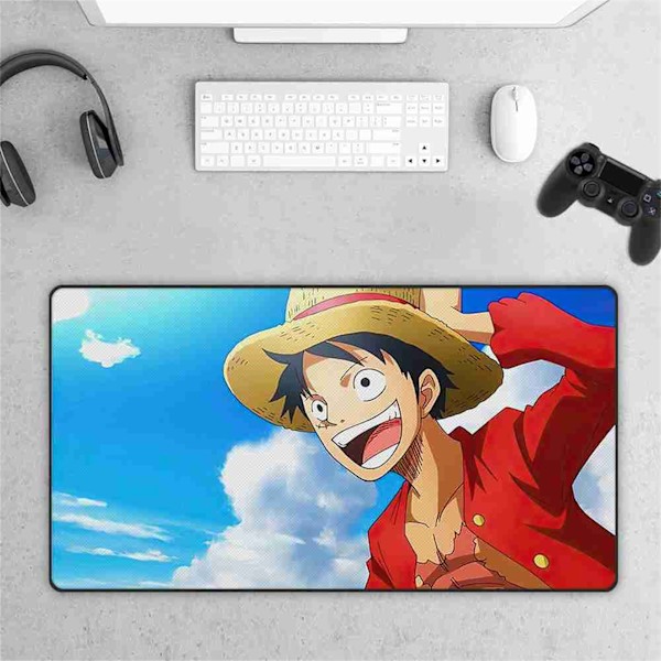 Musmatta Naturligt Gummi Anti Slip Vattentät Personlig Anime Cartoon Mönster Stor Gaming Musmatta för Kontor Hem 75x40cm / 30x16in