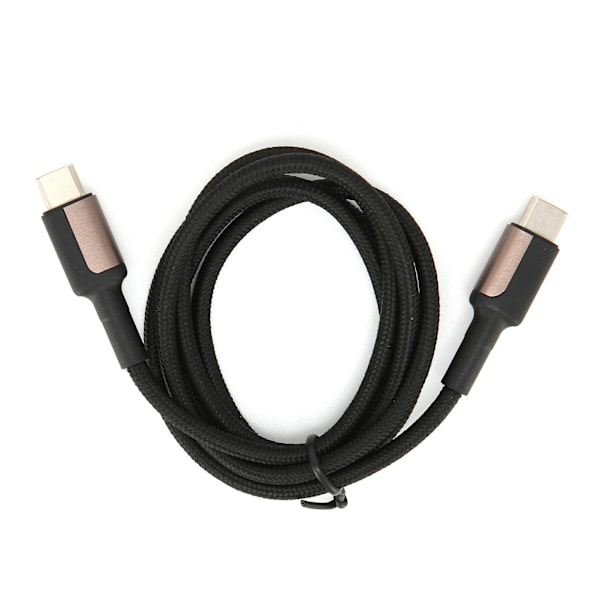 KUULAA Hurtiglading Zine-legering TypeC til TypeC Nylon Flettet Ledning Mobiltelefon Datakabel (2m)