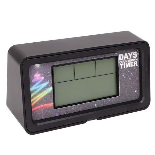 Dage nedtællingsur Timer Ur Timer Minutter Sekunder Digitalt LCD-display til bilvæddeløb