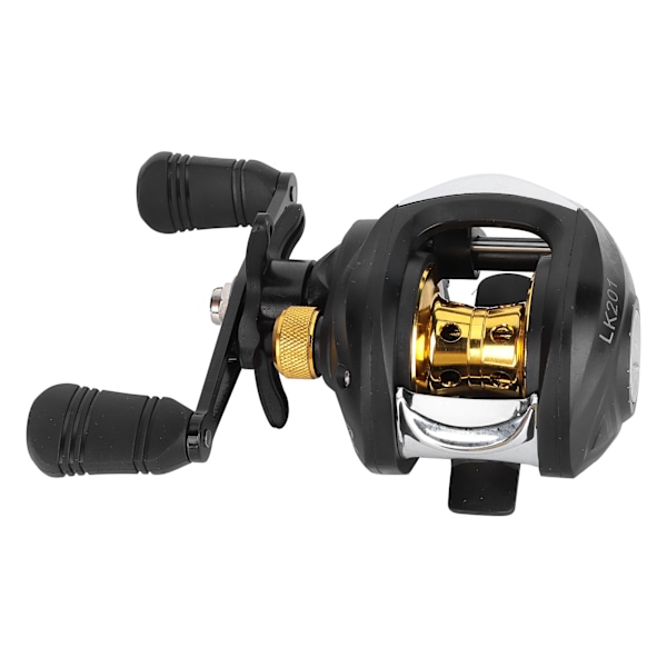 Baitcasting Reel 8KG Max Drag 17+1 Ball Bearings 7.2:1 High Speed Gear Ratio Fishing Coil(Left Handed )