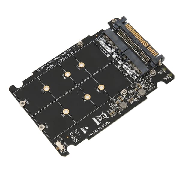 NVME U.2 - Combo NGFF M.2 SATA PCIe SSD -sovitin 40Gbps Vakaa toiminta SFF8639 SSD -sovitin emolevylle