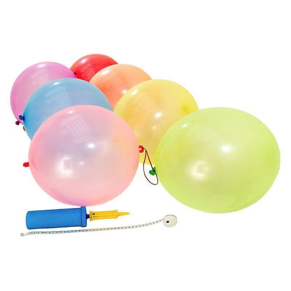 Högkvalitativa supertjocka perforerade barnballonger med gummiband för utomhusfödelsedagsfester