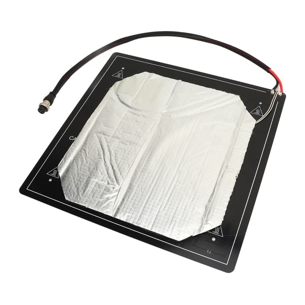 3D-printer aluminiumsubstrat varmeplade platform opvarmningstilbehør til CR10 12V