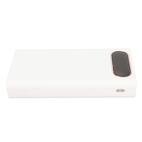 22,5W snabbladdning DIY Power Bank Box 6x21700 Batteriladdare Case Vit Power Bank Plastskal
