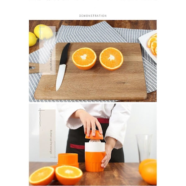Manuell Fruktpress Citronpress Fruktpress Saftpress Juice Extraktor Maskin Apelsinpress_SZXM