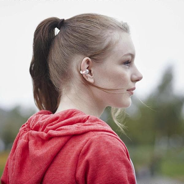 Bluetooth-hodetelefoner, Bluetooth-hodetelefoner Ringklemme Øre Til Øre Stereo Ikke I Øret