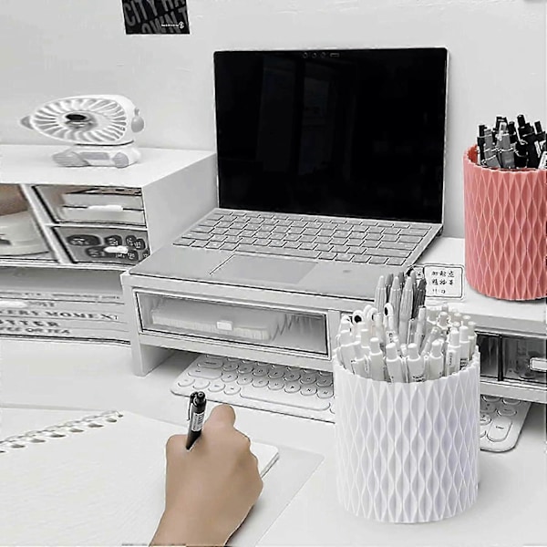 360 Graders Roterende Penholder, Multifunktionel Organizer til Skrivebord_SZXM