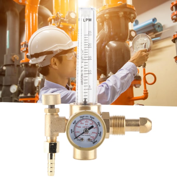 WX‑191‑03 G5/8‑14 gassstrømningsmåler Regulator Argon Regulator Trykkreduksjon