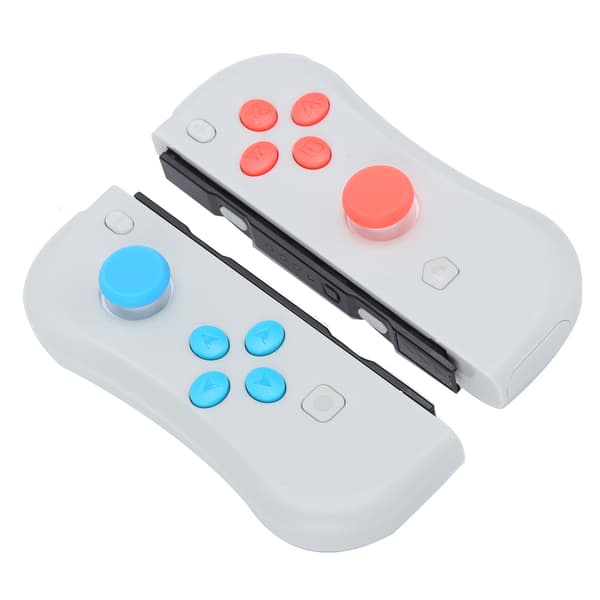 Joycon-pelikonsolin langaton Bluetooth-peliohjain Nintend Switchille oikea vasen (vaaleanharmaa)