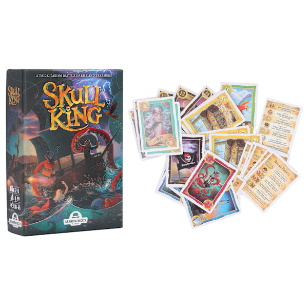 Kortspel för snabba spel med pirattema