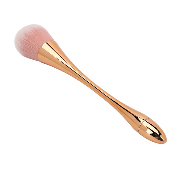 Kynsien pölynpuhdistusharja Pehmeä Art Puuterin poisto Manikyyri tee-se-itse työkalu meikkiin Beauty Rose Gold