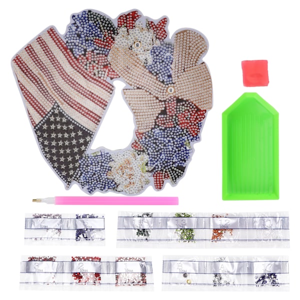 DIY-set för strassmålning, robusta handgjorda 5D-diamantmålningsprydnader för avkoppling, heminredning (DZ644)