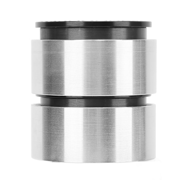 2 stk 1,9 tommers Beadlock-hjul i aluminiumlegering CNC-bearbeiding Universal RC-hjul for Crawler Black
