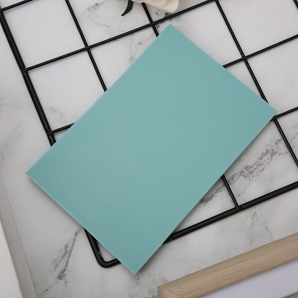 Jelly Gummistempel Tunn Skärblock för DIY Handgjorda Gummistempel Mintgrön