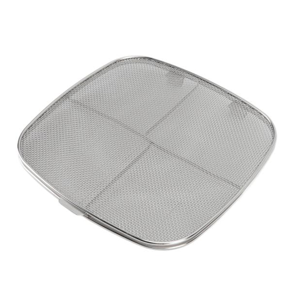 Fritöses stänkskydd 304 Rostfritt stål Dubbeldäck Fritöses stänkskydd för Oval Grillmaskin Hem