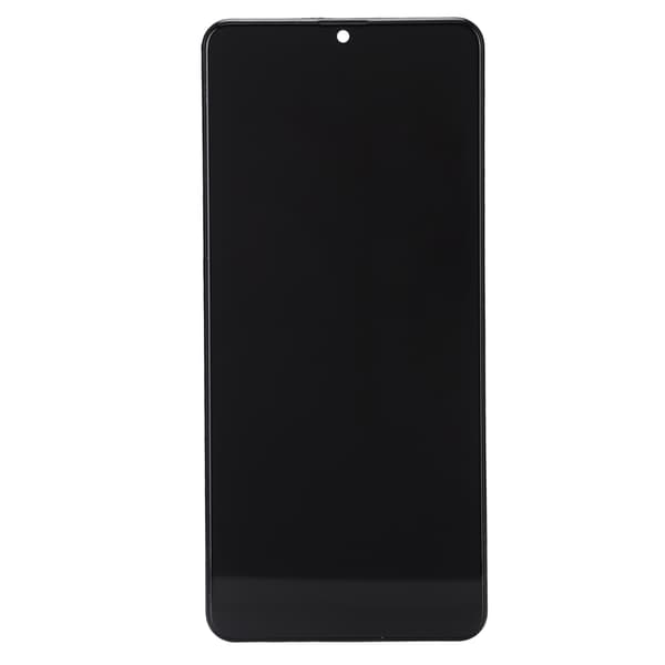 Skärmbyte LCD-skärm Touch Digitizer-enhet för Samsung Galaxy A315 med ram