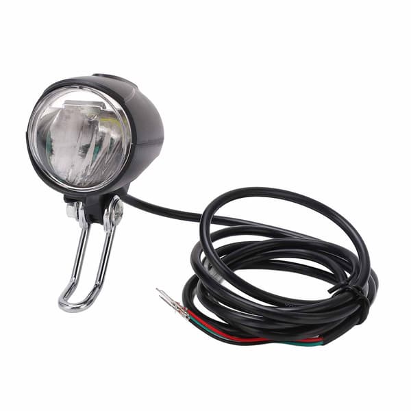 Universal spenning 2 i 1 frontlykt LED-lampe horn for elektrisk sykkel