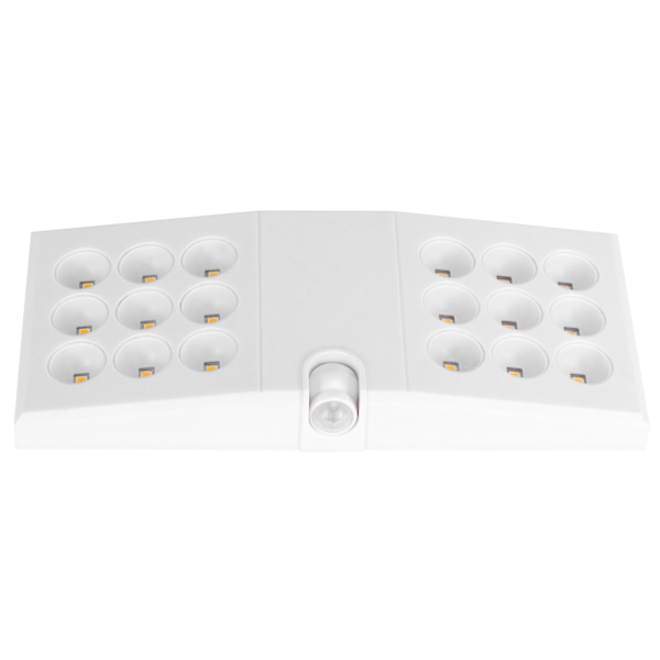 LED-rörelsesensorlampa USB infraröd skanning PIR nattlampa för garderobsskåp varmvit