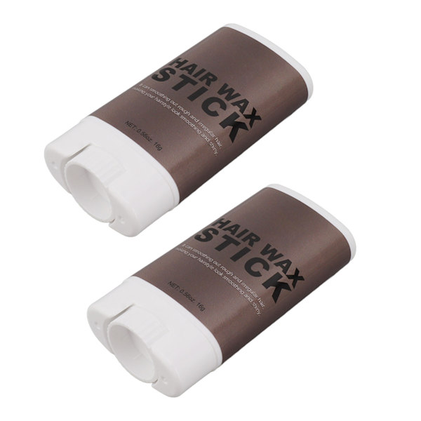 2 stk Hårstivingsstift - Varig Glatt Stylingvoks for Flyve Hår og Krøller 0,6oz