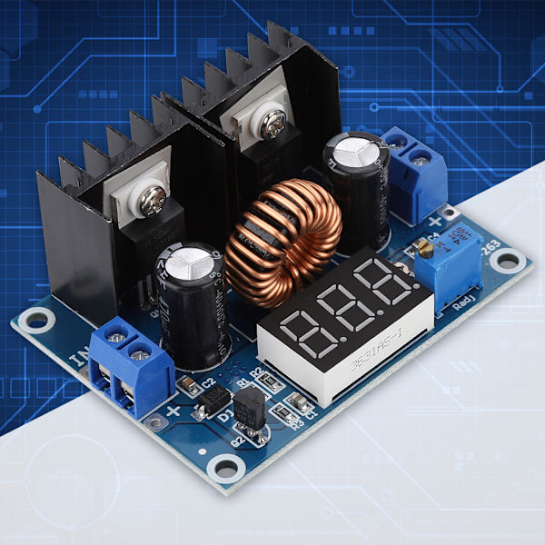 DC Step Down Modul XL4016E1 Stor Effekt 8A DC Spänningsregulator
