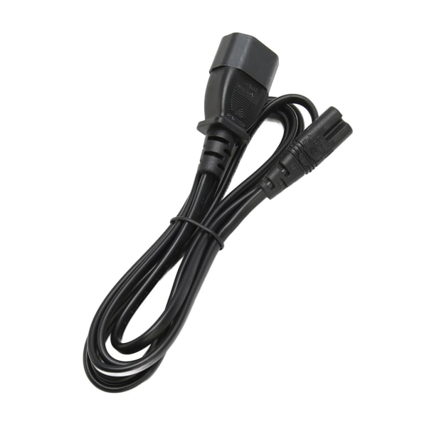 IEC320 C14 till C7 sladd hane till hona power för LCD-skärm Skrivare Digitalkamera 6,6 fot
