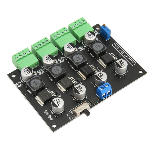 LM 2596 Multi Channel Switching Power Supply Module 3,3V 5V 12V ADJ Justerbar Voltage Output Power Supply Module
